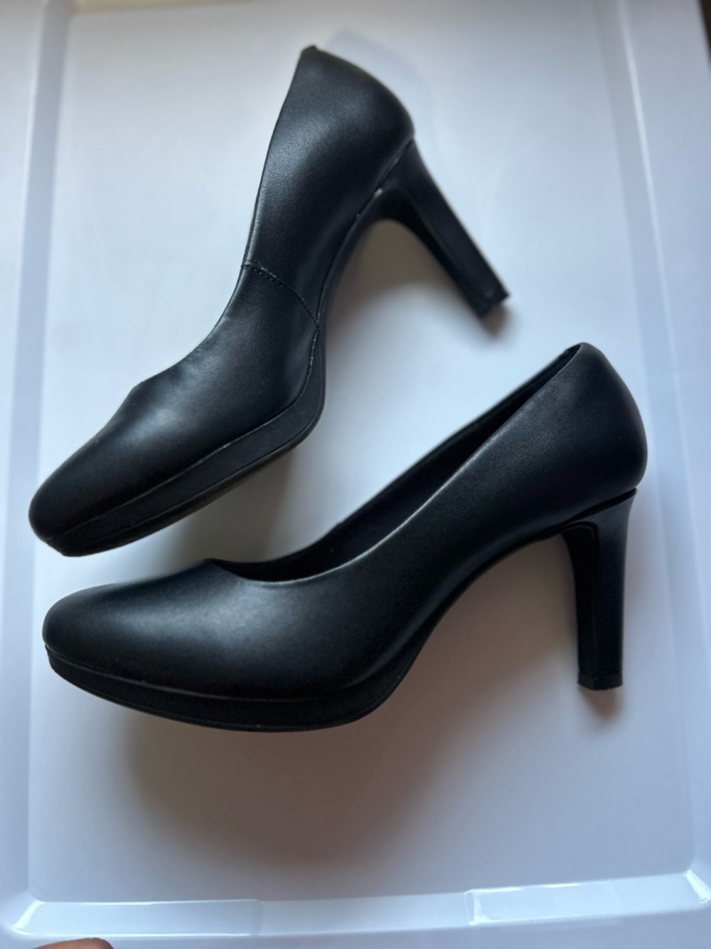 Clarks® Ambyr Joy Women's Leather Pumps size 10 - Picture 8 of 13